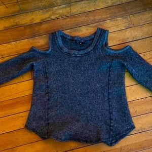 Aqua cashmere sweater
